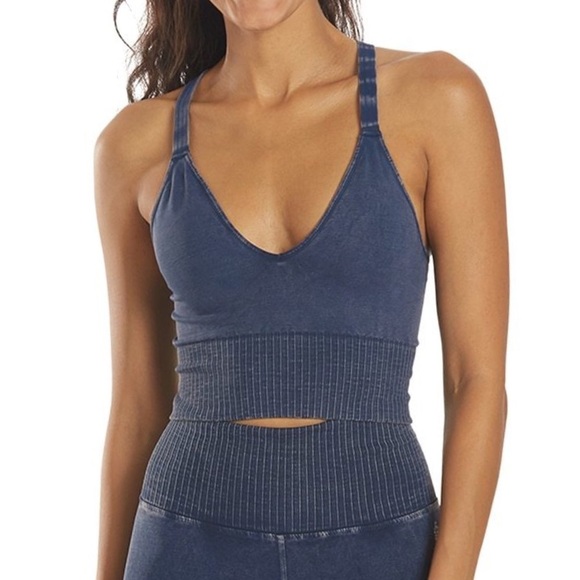 Free People Tops - Free People Good Karma Crop Coastline